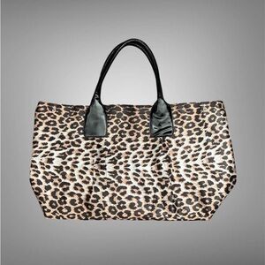 Leopard Print Tote Bag